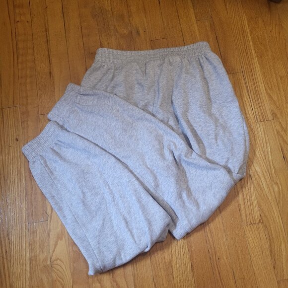 2 for 1 PINK Victoria's Secret Grey and Dark Grey Sweatpants Women's Small - Picture 3 of 6
